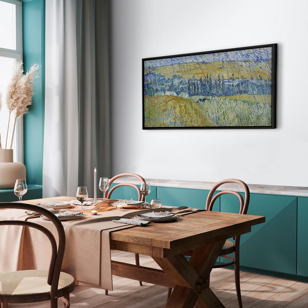 Auvers in the Rain Vincent van Gogh Classic Canvas Print