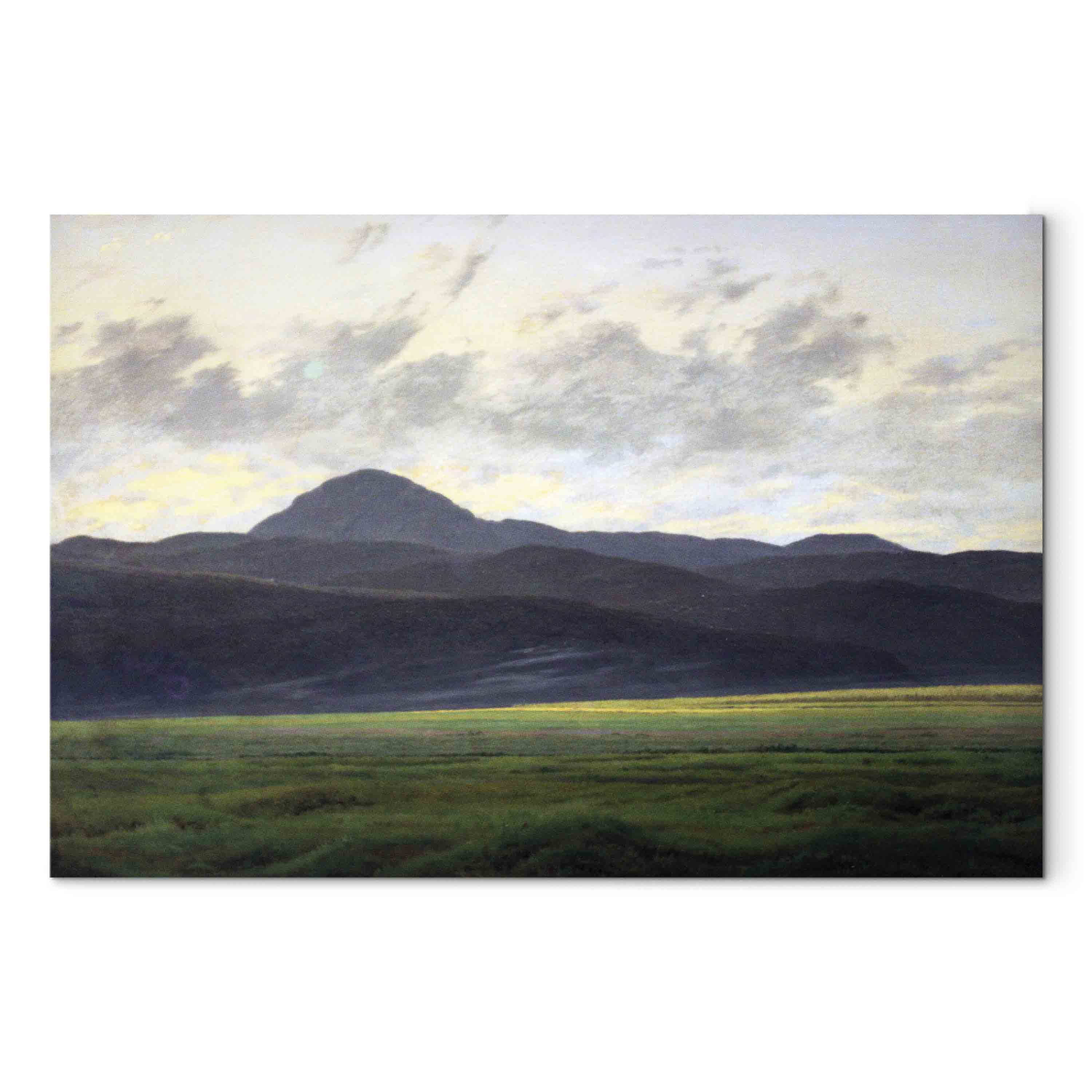 Bohemian Mountain Landscape Classic Canvas Print