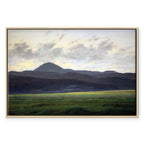 Bohemian Mountain Landscape Classic Canvas Print