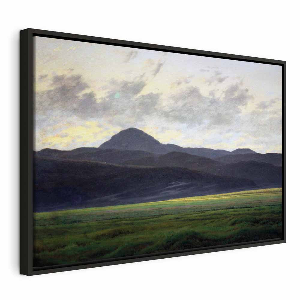 Canvas Print - Bohemian Mountain Landscape by Caspar David Friedrich