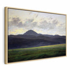 Canvas Print - Bohemian Mountain Landscape by Caspar David Friedrich