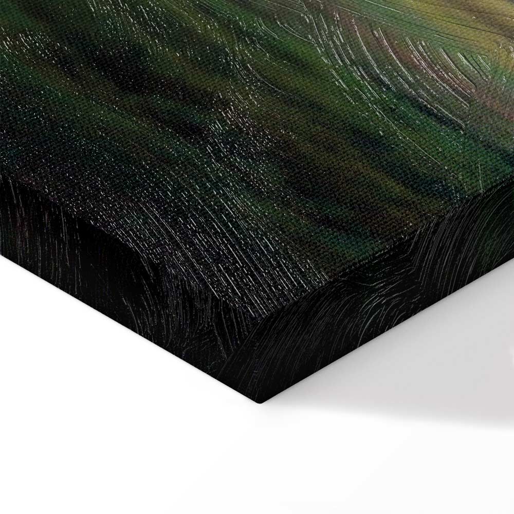 Bohemian Mountain Landscape Classic Canvas Print