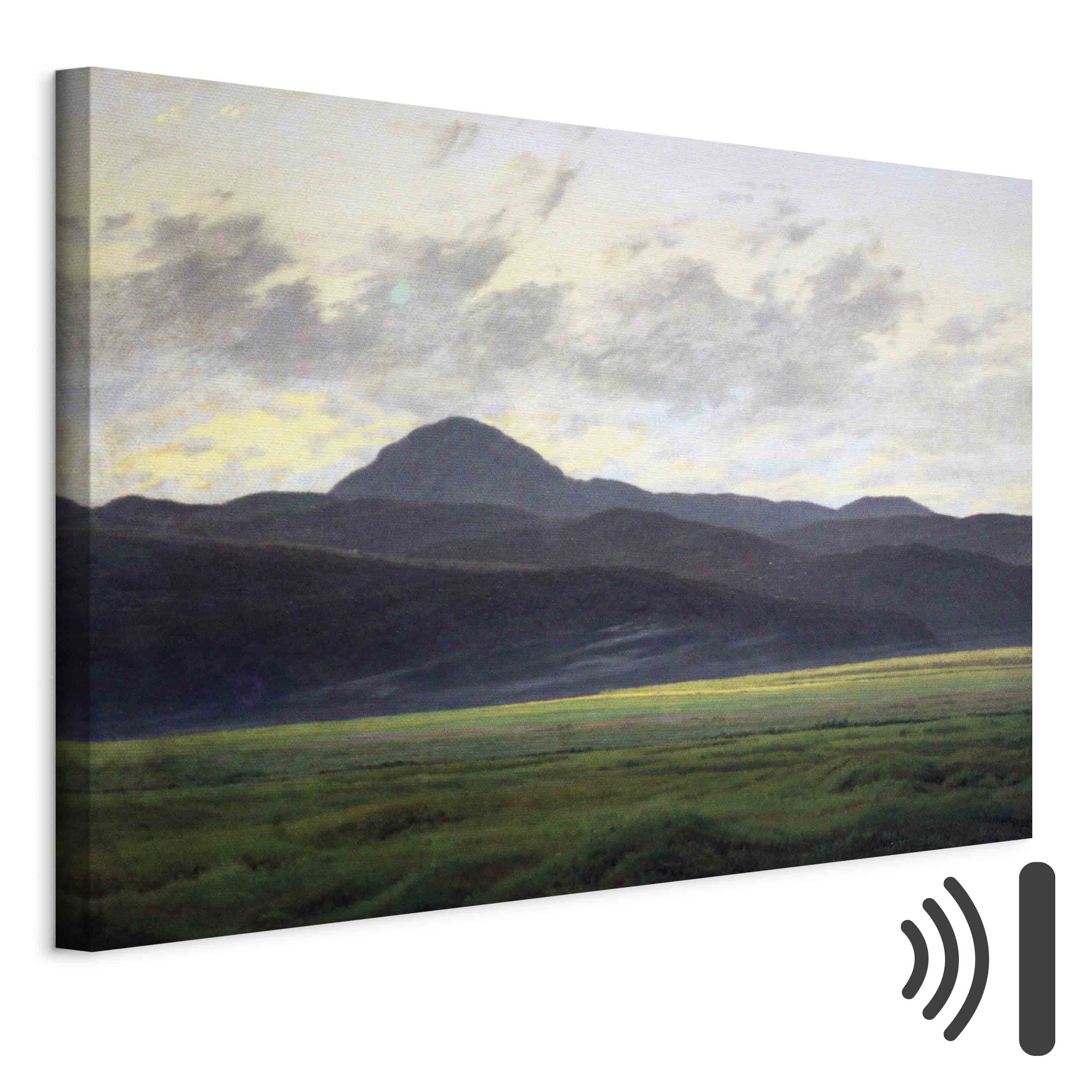 Bohemian Mountain Landscape Classic Canvas Print