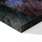 Monet Garden Corner Impressionist Canvas Print