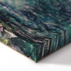 Japanese Bridge Impressionist Landscape Canvas Print