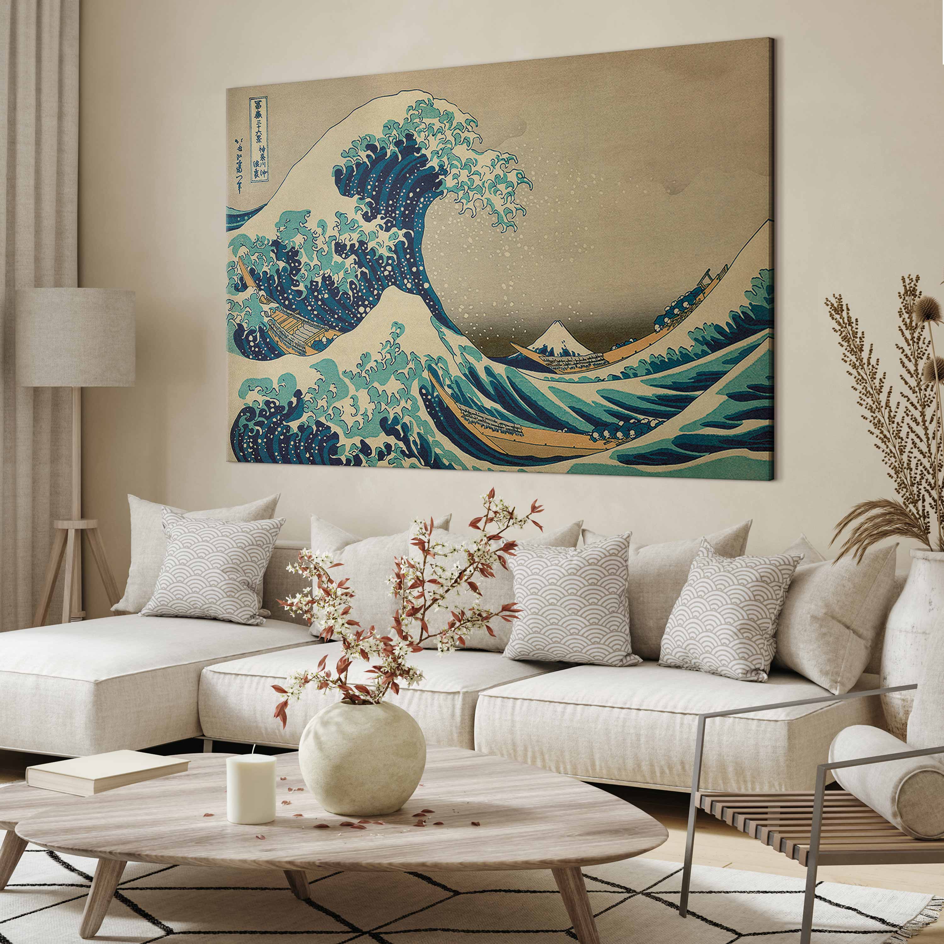 Hokusai Great Wave off Kanagawa DIY Large Canvas Print