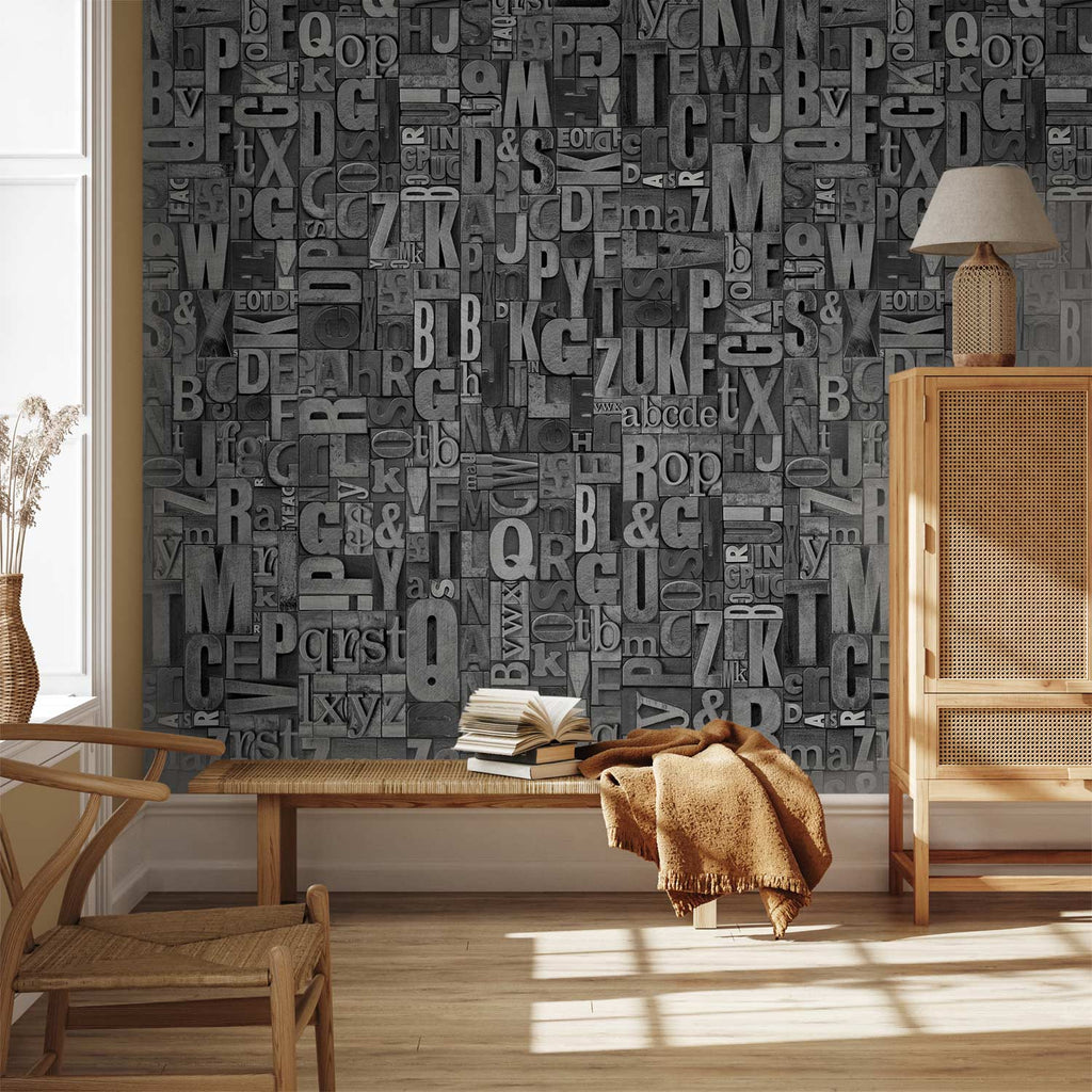 Platinum Enigma Text Wallpaper