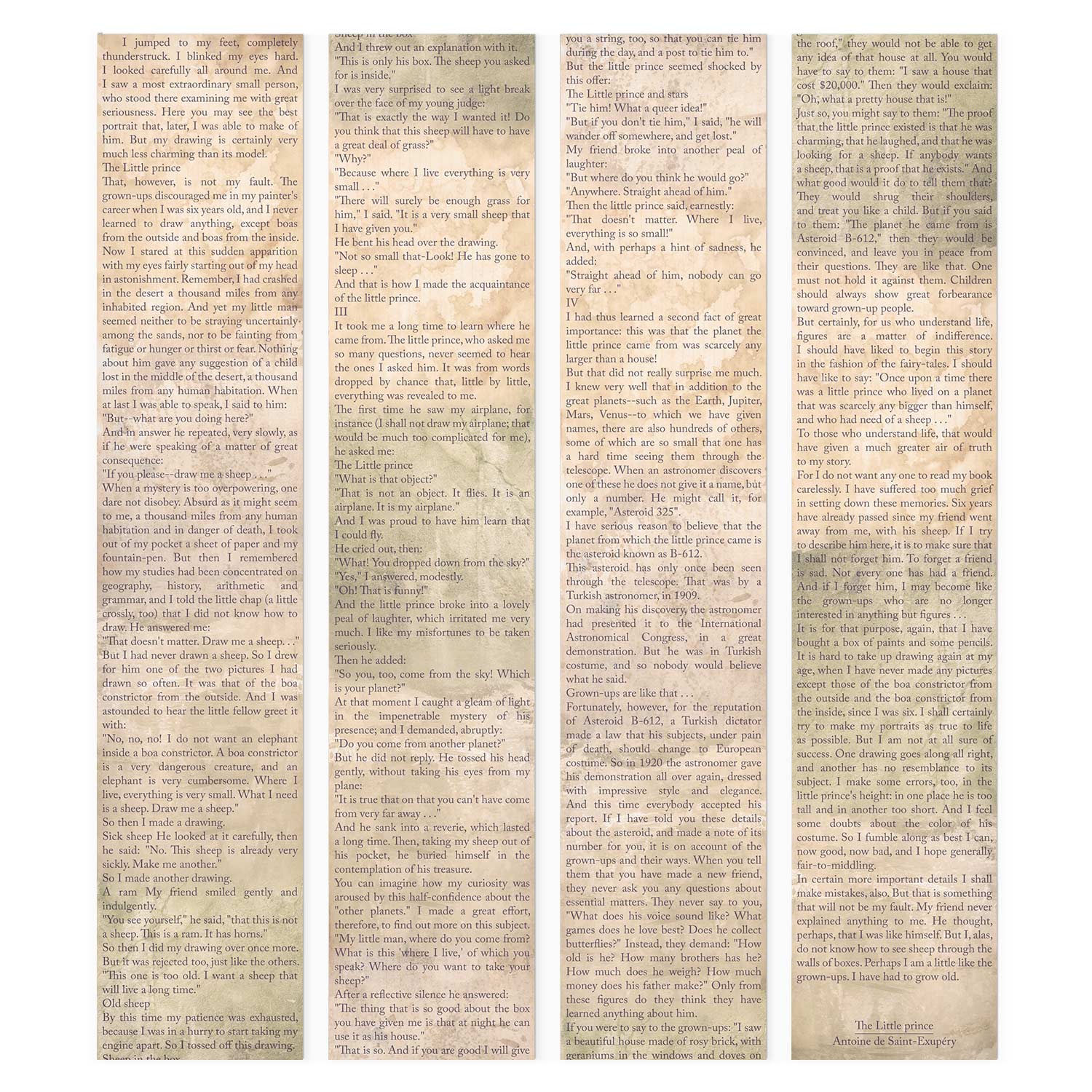 Little Prince Quote Text Wallpaper