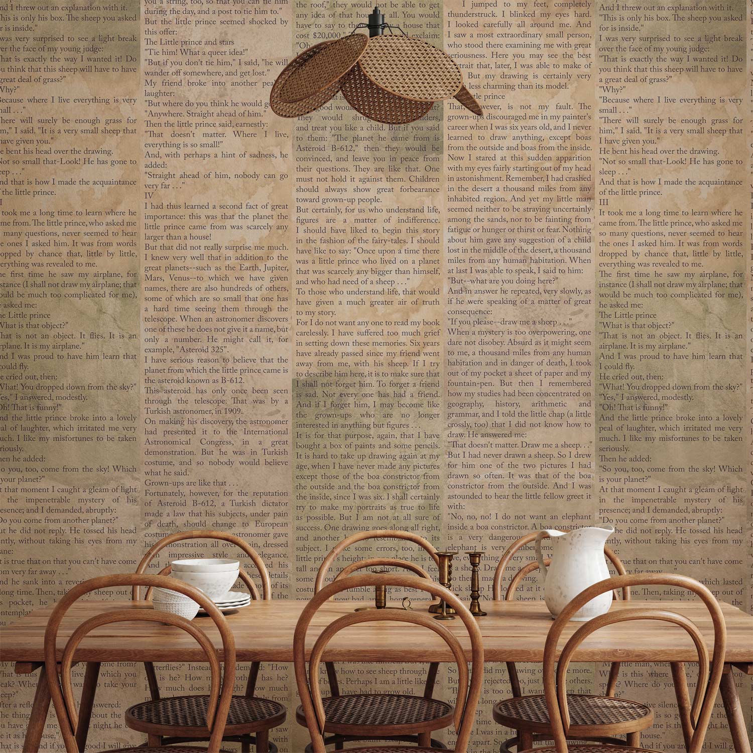 Little Prince Quote Text Wallpaper