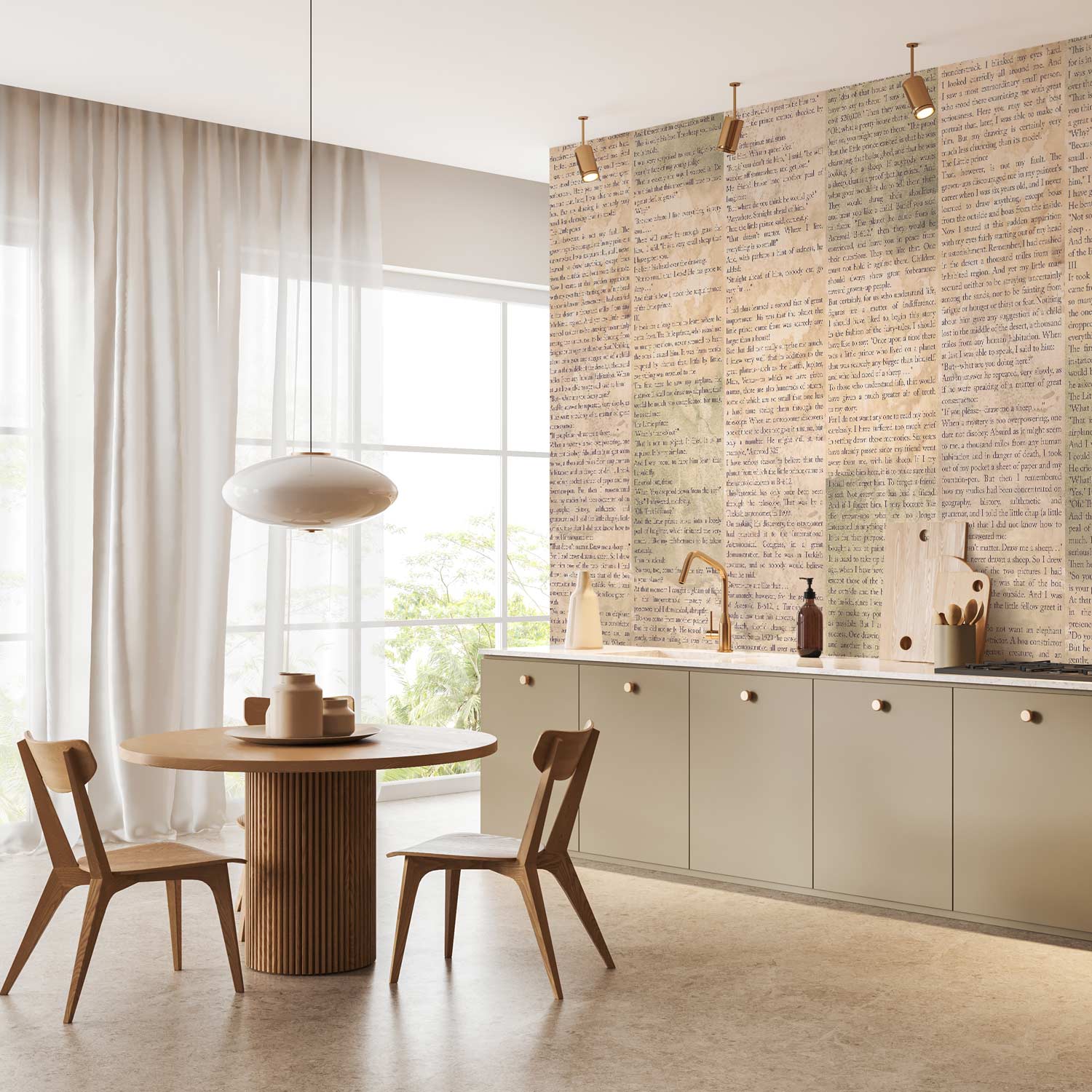 Little Prince Quote Text Wallpaper