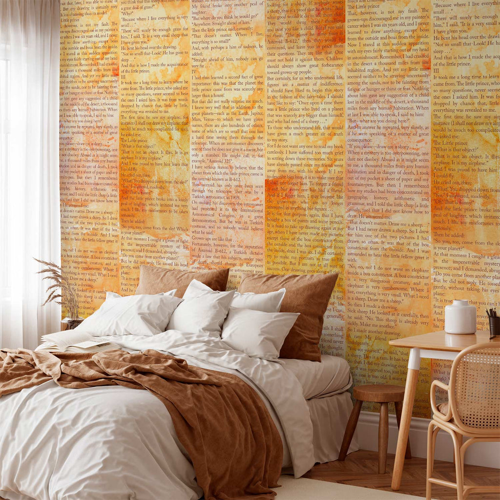 The Little Prince Quote Text Romantic Wallpaper