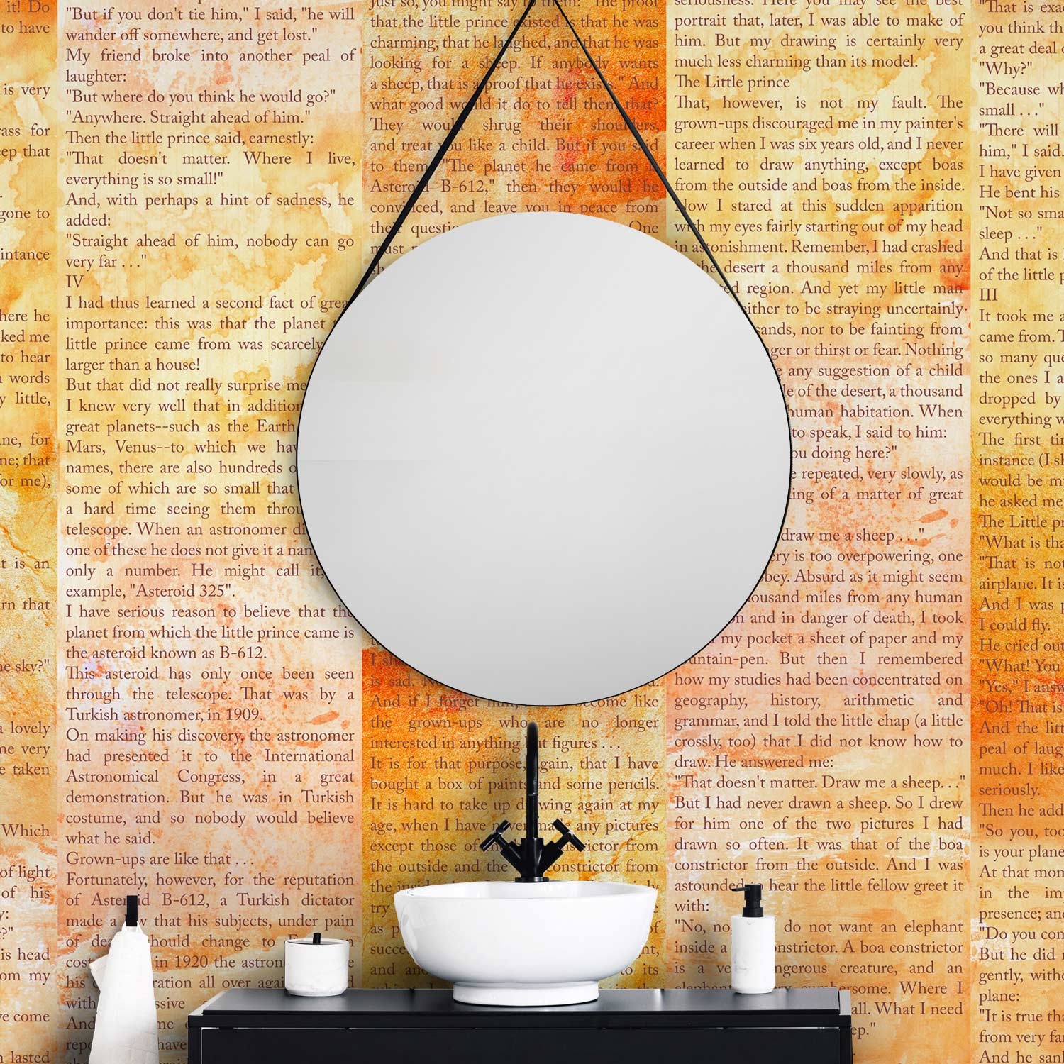 The Little Prince Quote Text Romantic Wallpaper