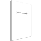 Canvas Print Minimalism Vertical (1 Part)