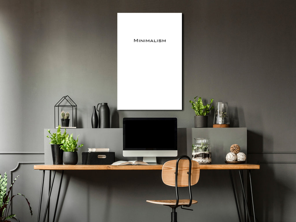 Canvas Print Minimalism Vertical (1 Part)
