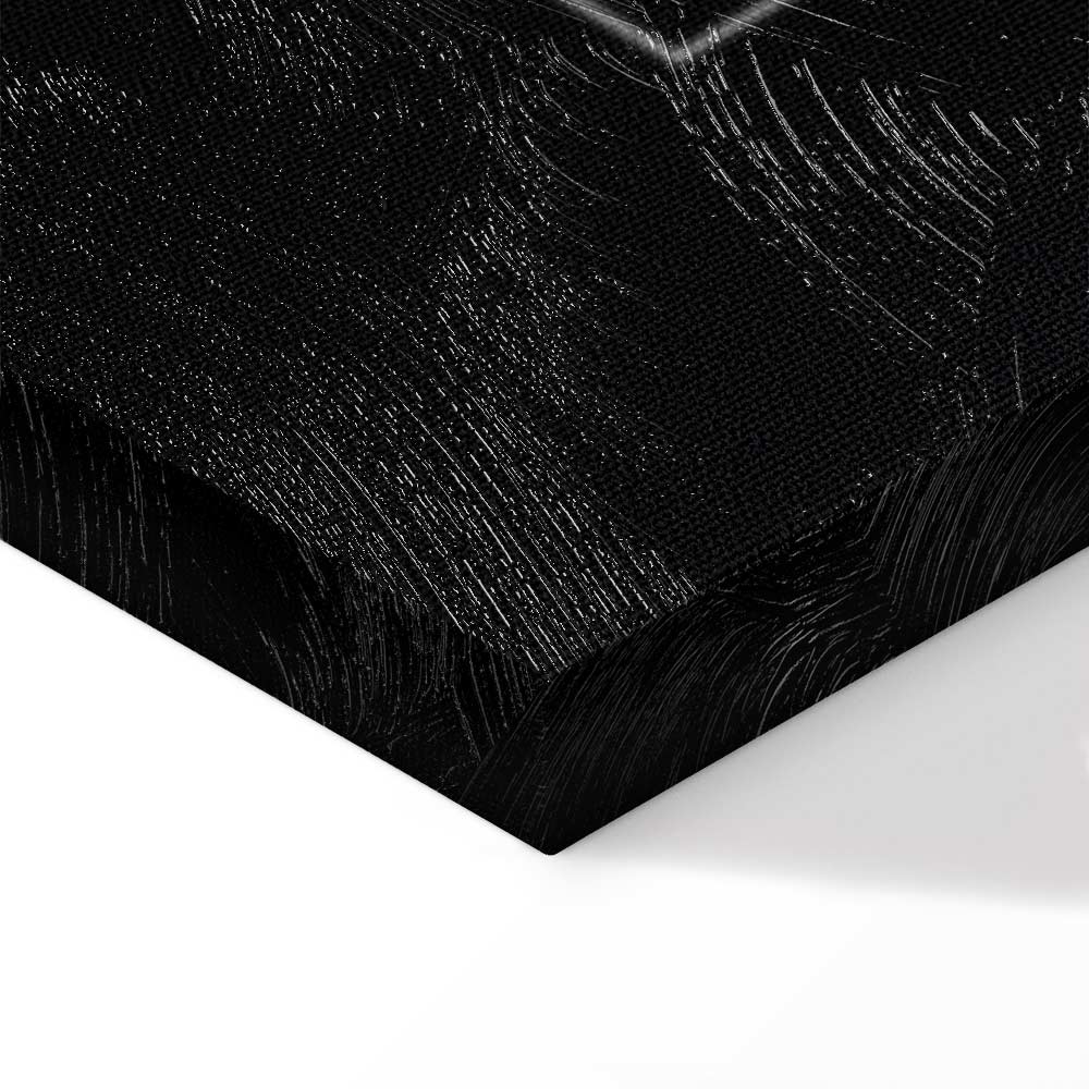 Key to Success Typography Canvas Print