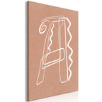 Canvas Print Vertical - Stylish A (1 Part)