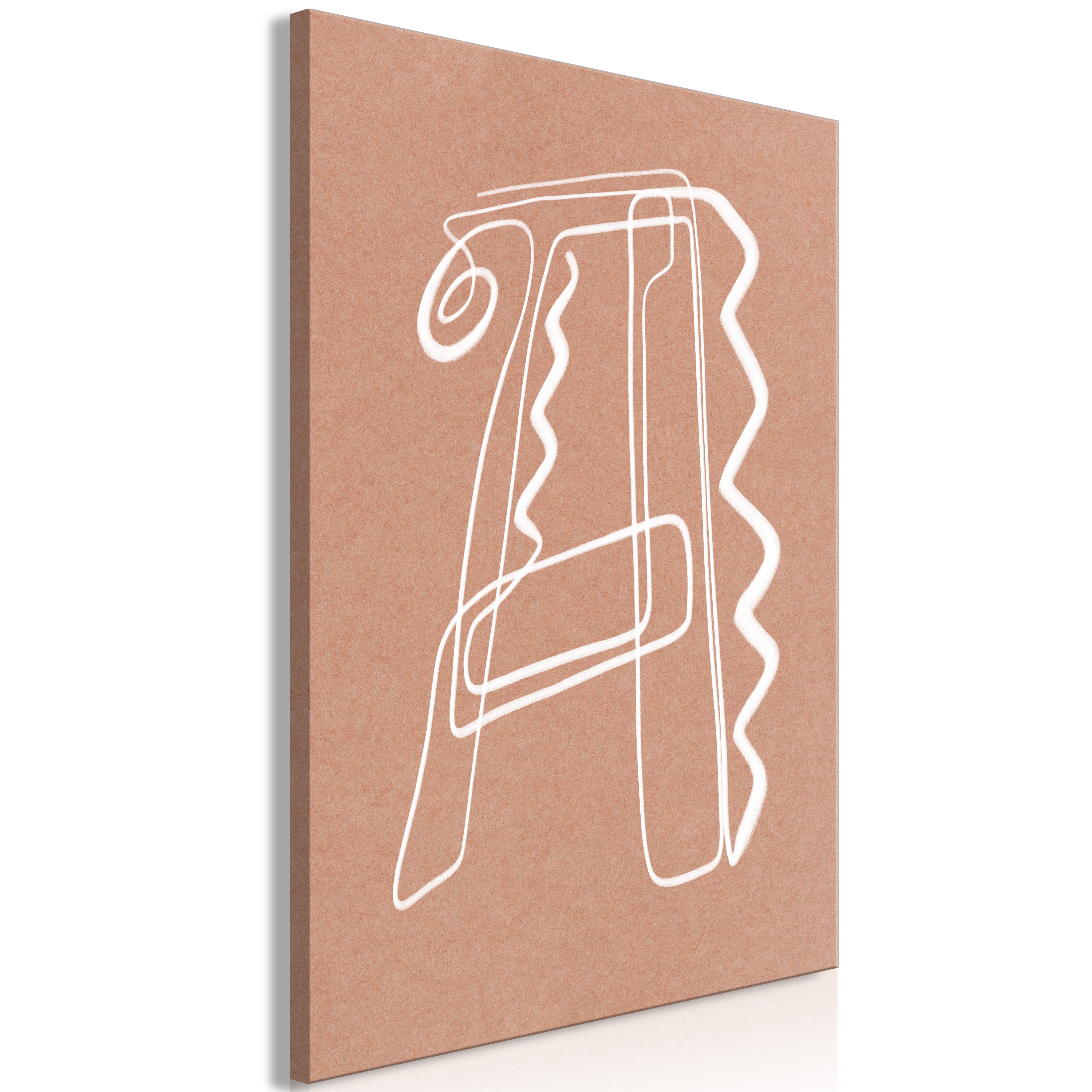 Canvas Print Vertical - Stylish A (1 Part)