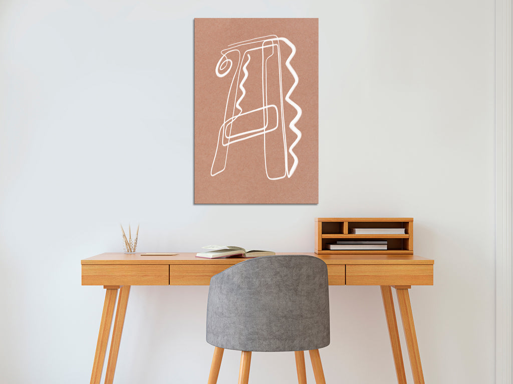 Canvas Print Vertical - Stylish A (1 Part)