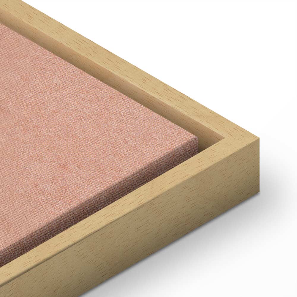 Stylish Letter A Text Canvas Print