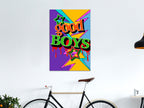 Canvas Print Good Boys Vertical 1 Part