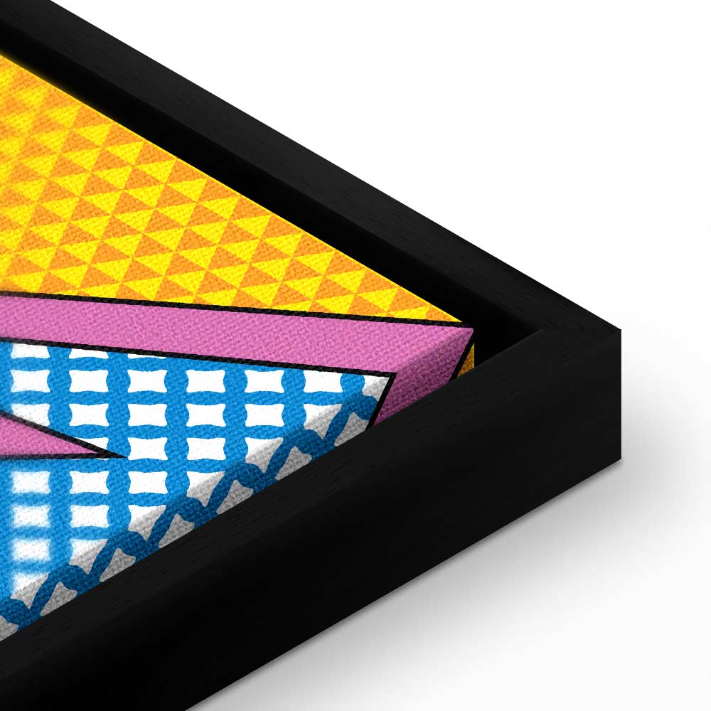 Colorful Good Boys Quote Canvas Print