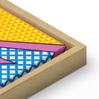 Colorful Good Boys Quote Canvas Print