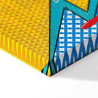 Colorful Good Boys Quote Canvas Print