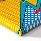 Colorful Good Boys Quote Canvas Print