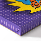 Kaboom Comic Pop Art Canvas Print