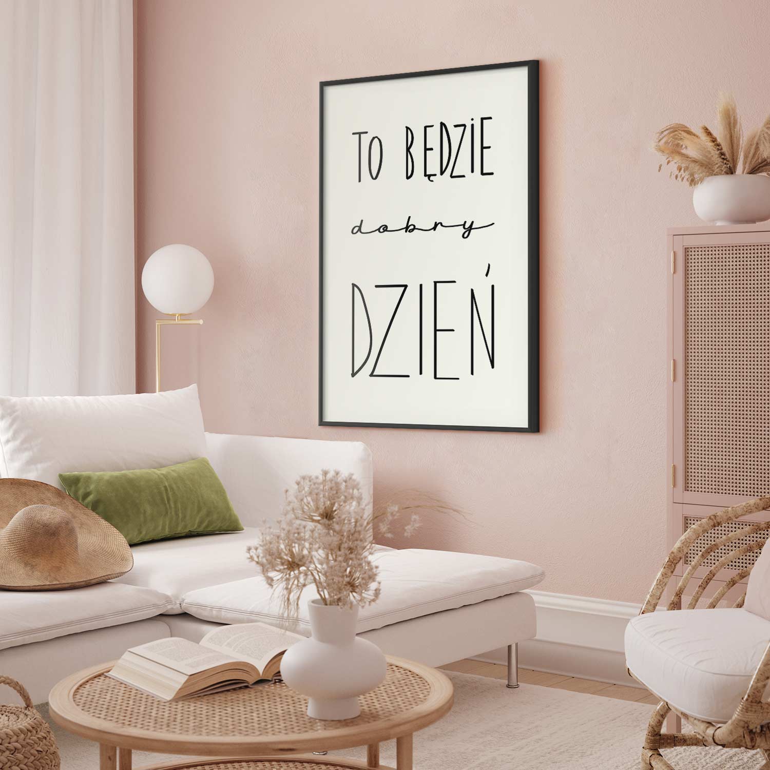 It Will Be a Good Day Text Poster