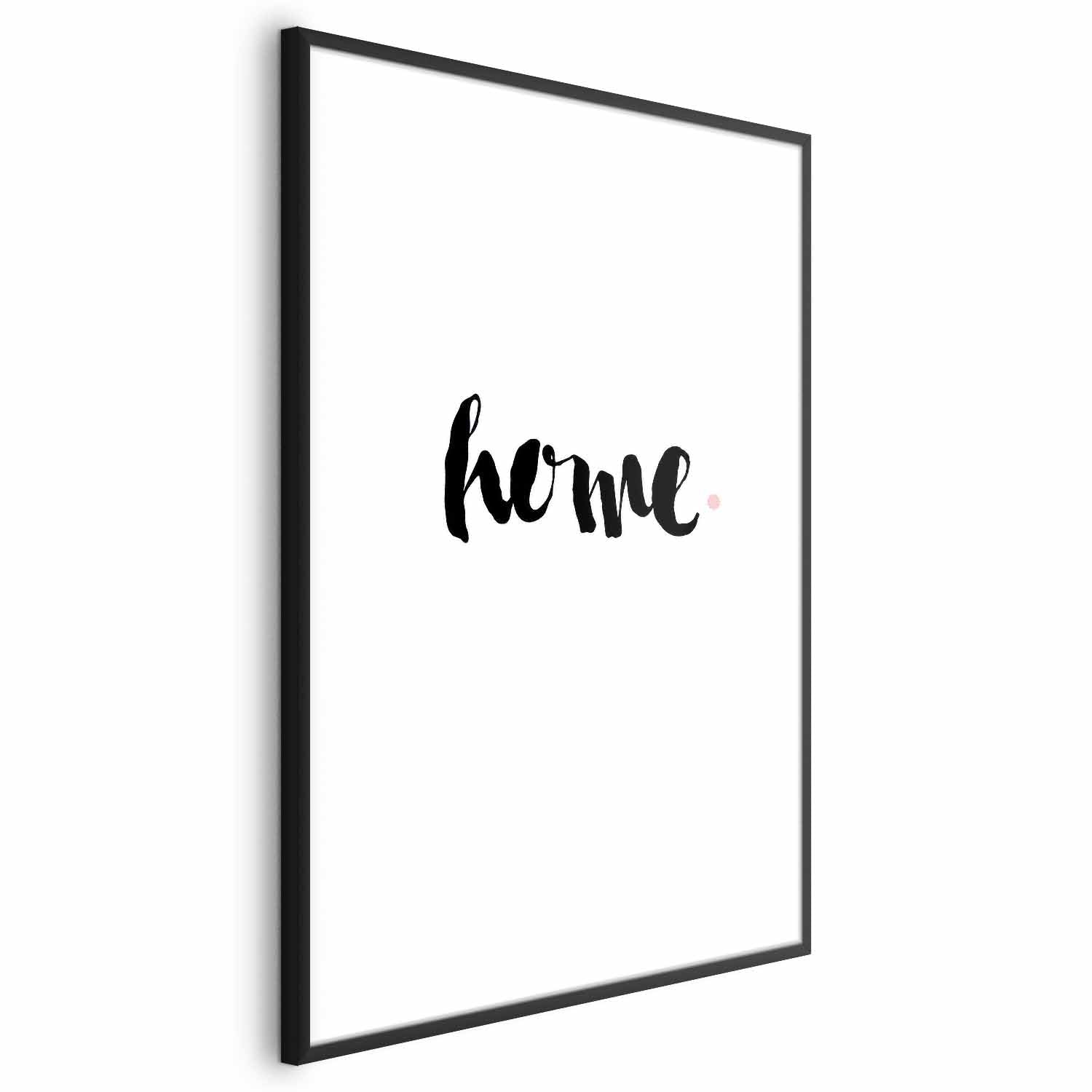 Home Typography Minimalist Poster