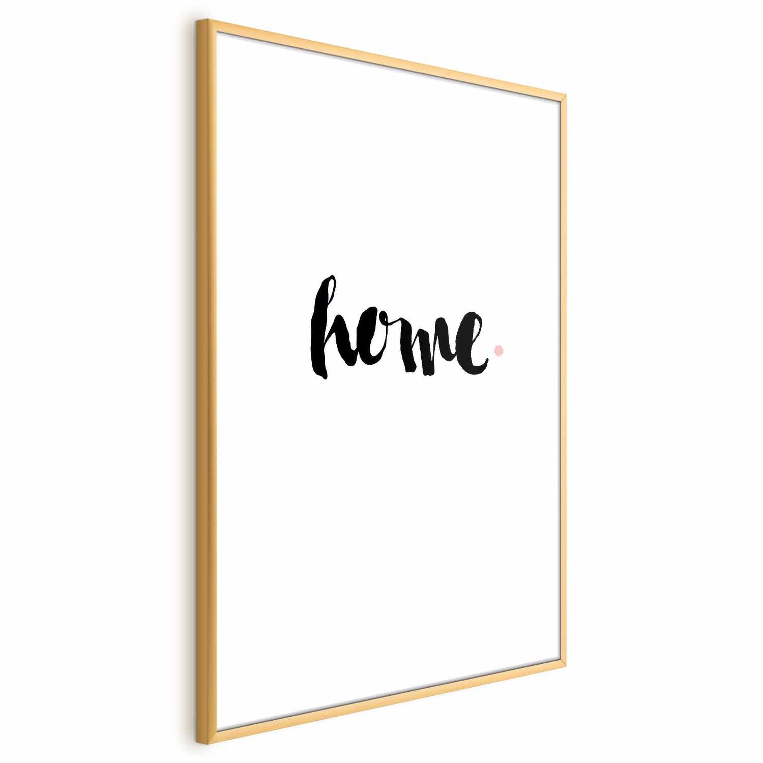Home Typography Minimalist Poster
