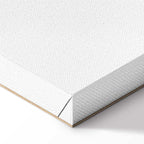 Pink Coco Text Contemporary Canvas Print