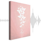 Butterfly Quote Nature Canvas Print