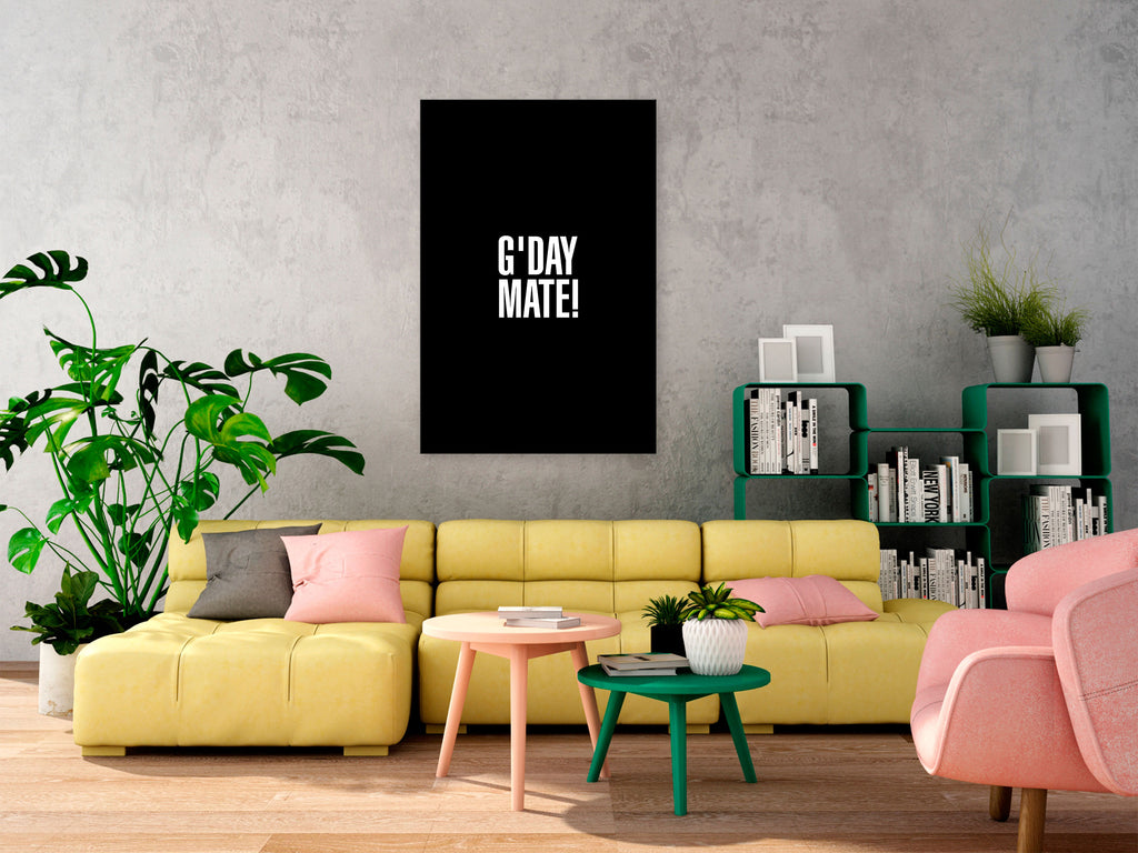 Canvas Print G'day Mate Vertical