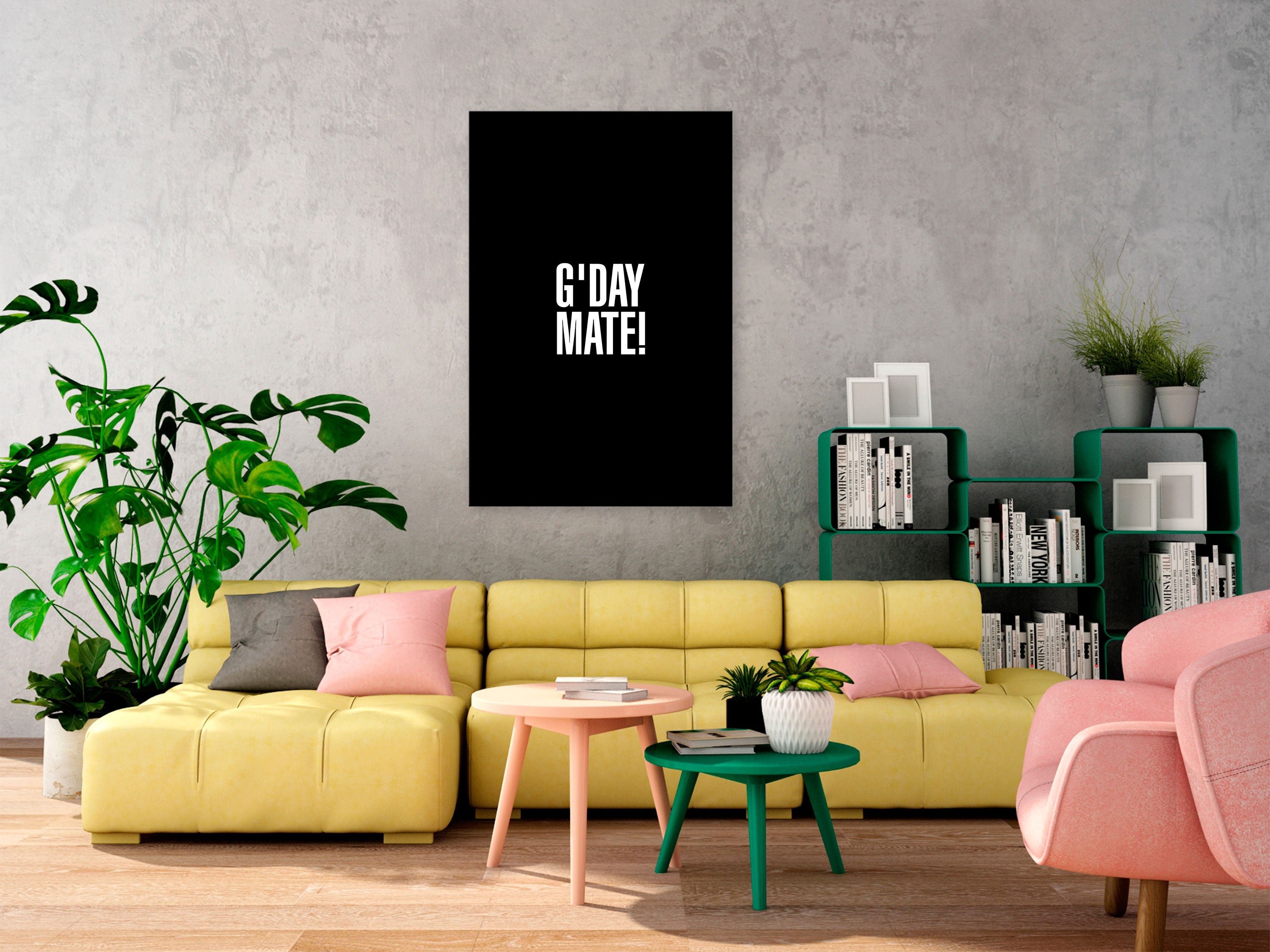 Canvas Print G'day Mate Vertical