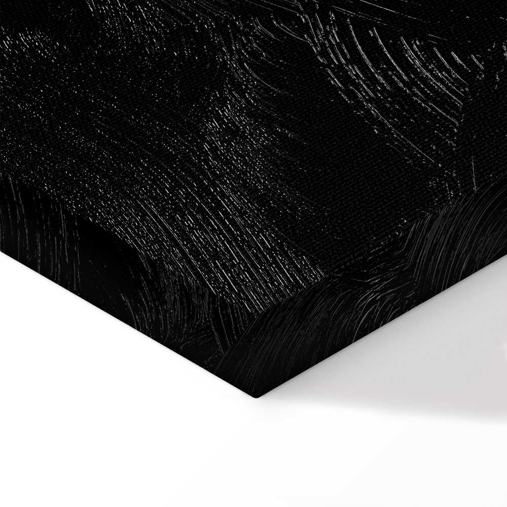 G'day Mate Black Typography Canvas Print