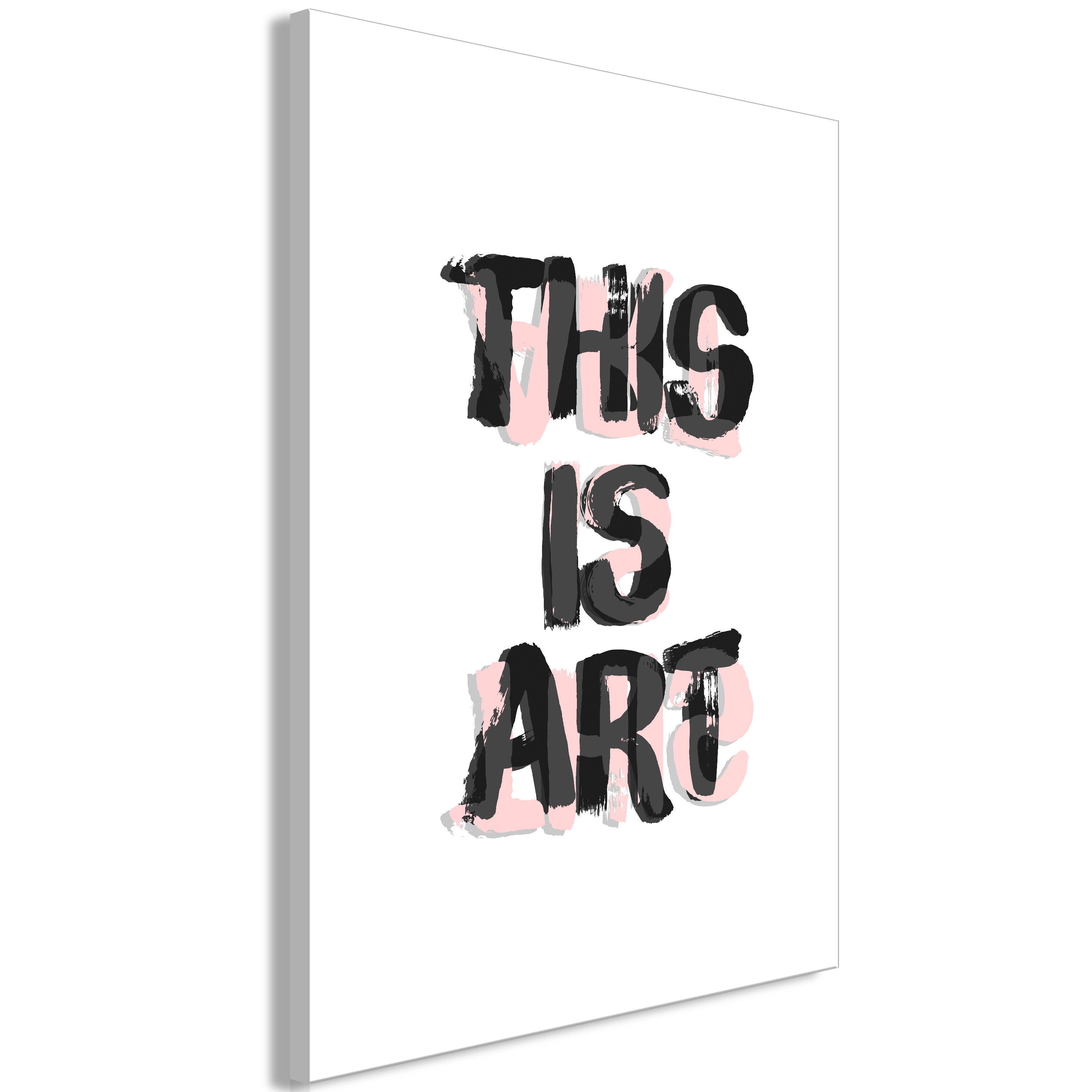 Canvas Print - This Is Art (1 Part) Vertical