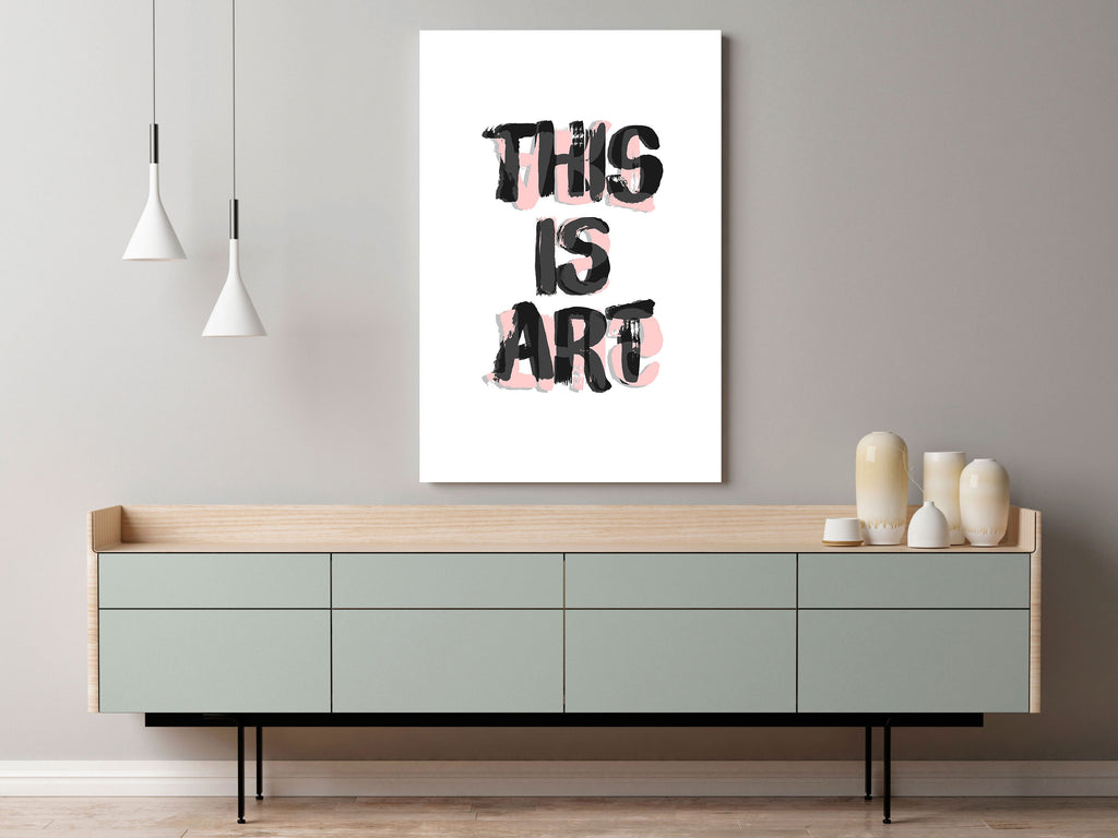 Canvas Print - This Is Art (1 Part) Vertical