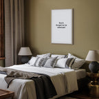 Don't Forget to Be Awesome Quote Canvas Print