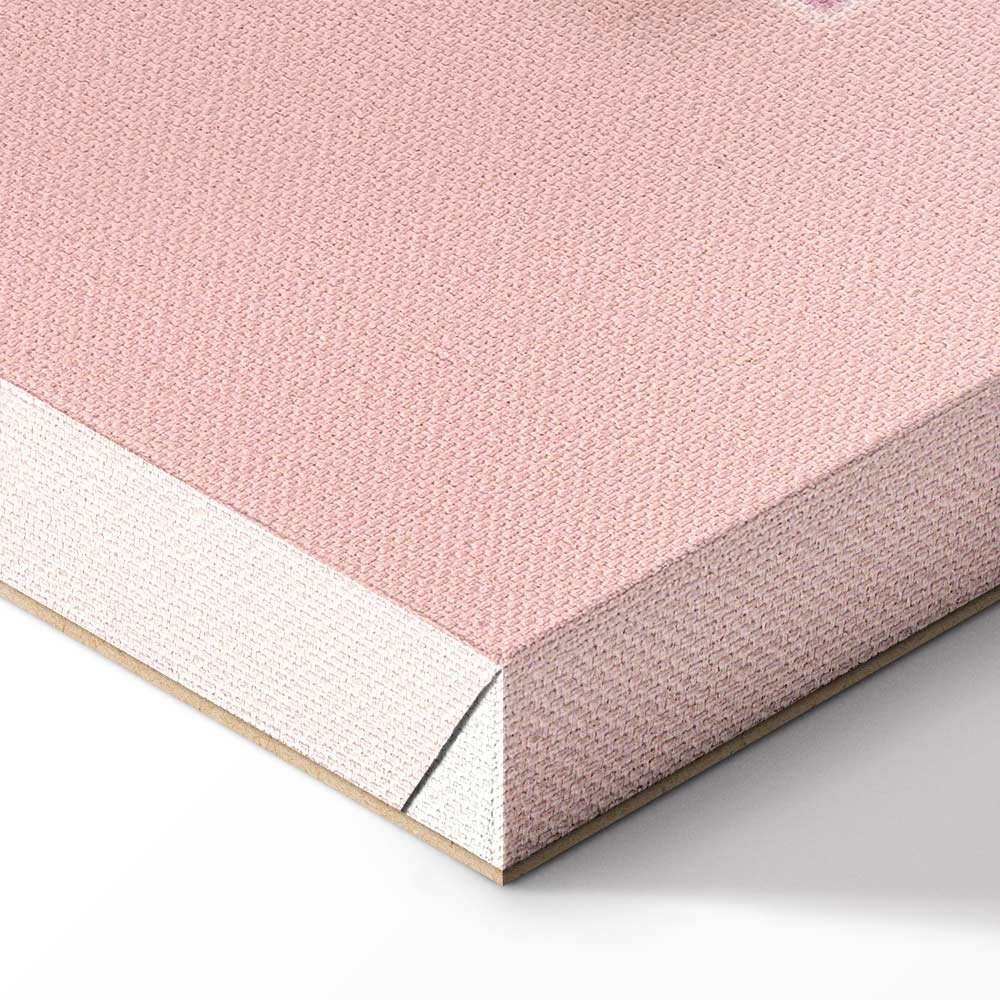 Tropical Paradise Text Vertical Canvas Print