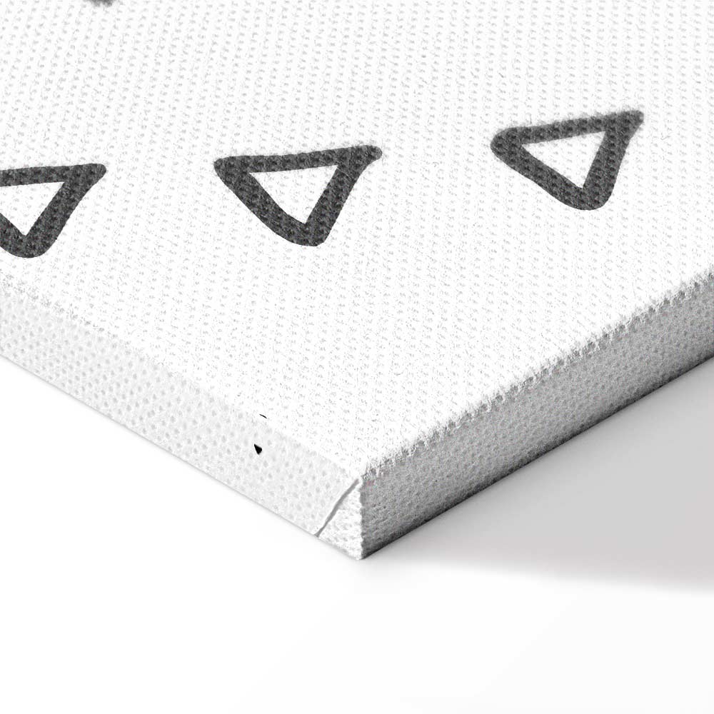 Boho Typography Vertical Canvas Print