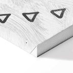 Boho Typography Vertical Canvas Print