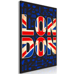 Canvas Print City of Culture - Vertical, 1 Part