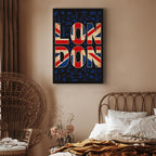 London City of Culture Typography Canvas Print