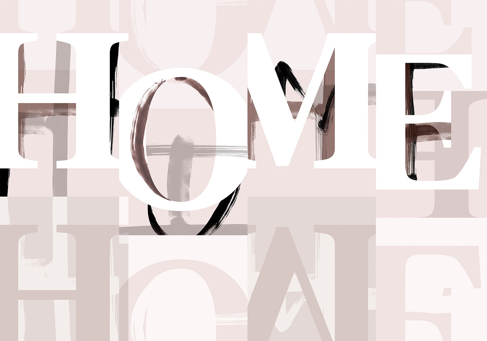 Wall Mural Text - My Home