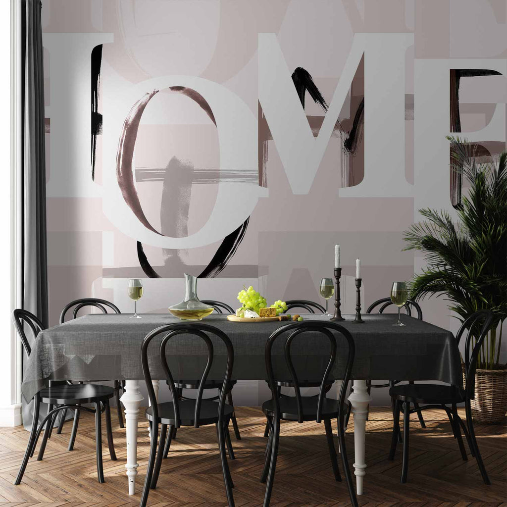 Wall Mural Text - My Home