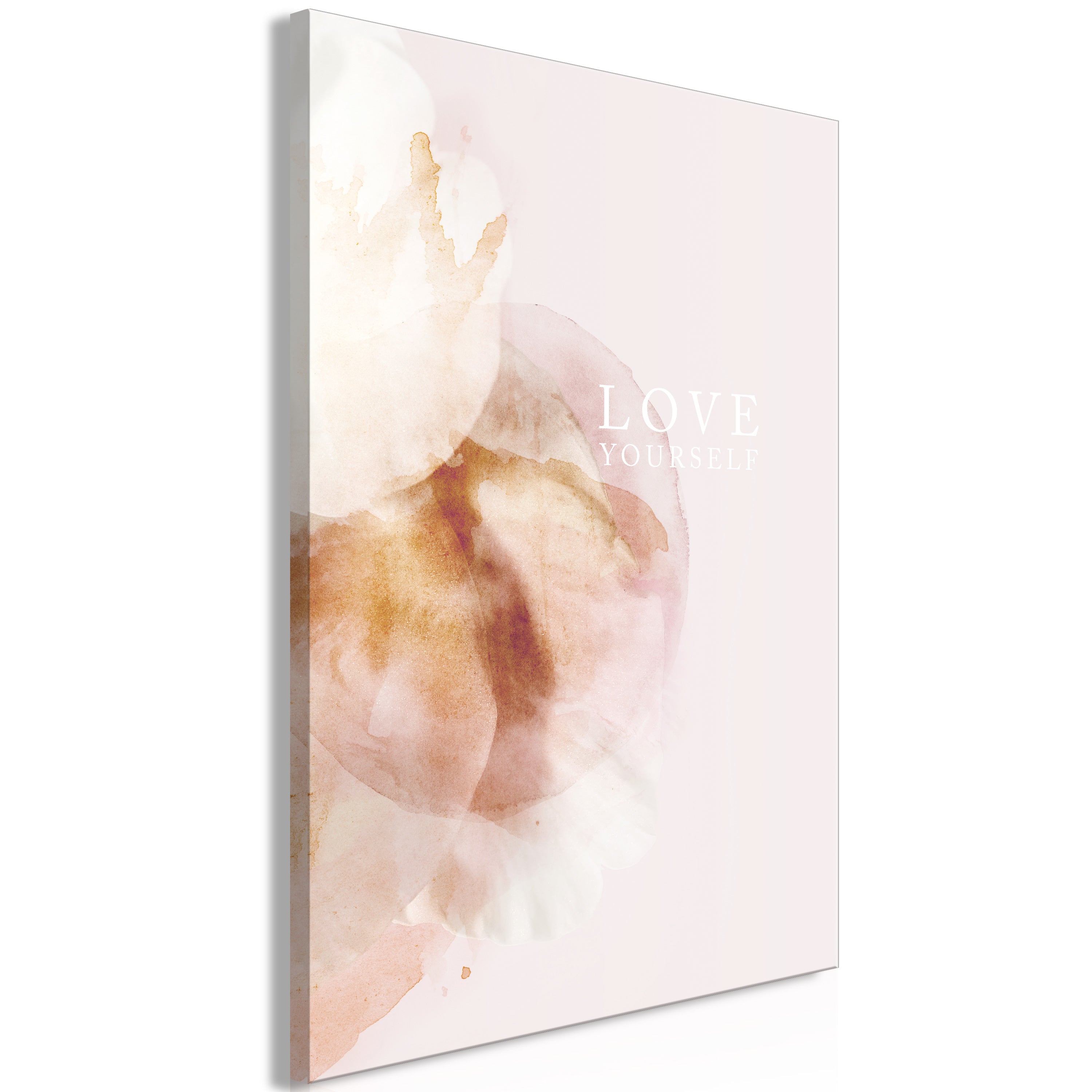 Canvas Print Vertical Love Yourself 1 Part