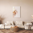 Floral Love Yourself Text Canvas Print