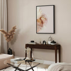 Floral Love Yourself Text Canvas Print